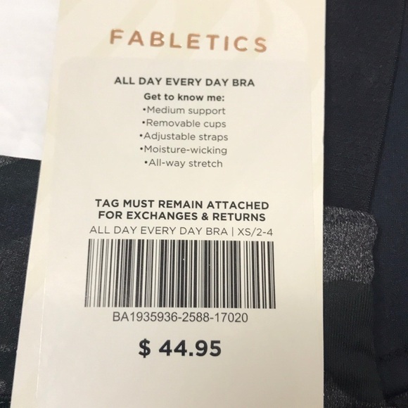 NWT Fabletics Camo Bra - Picture 3 of 3